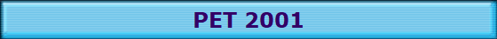 Pet 2001
