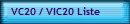 VC20 / VIC20 Liste